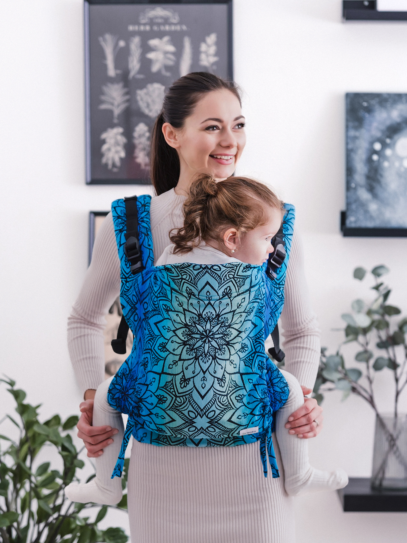 Nosič Be Lenka Toddler Mandala - Polárny deň