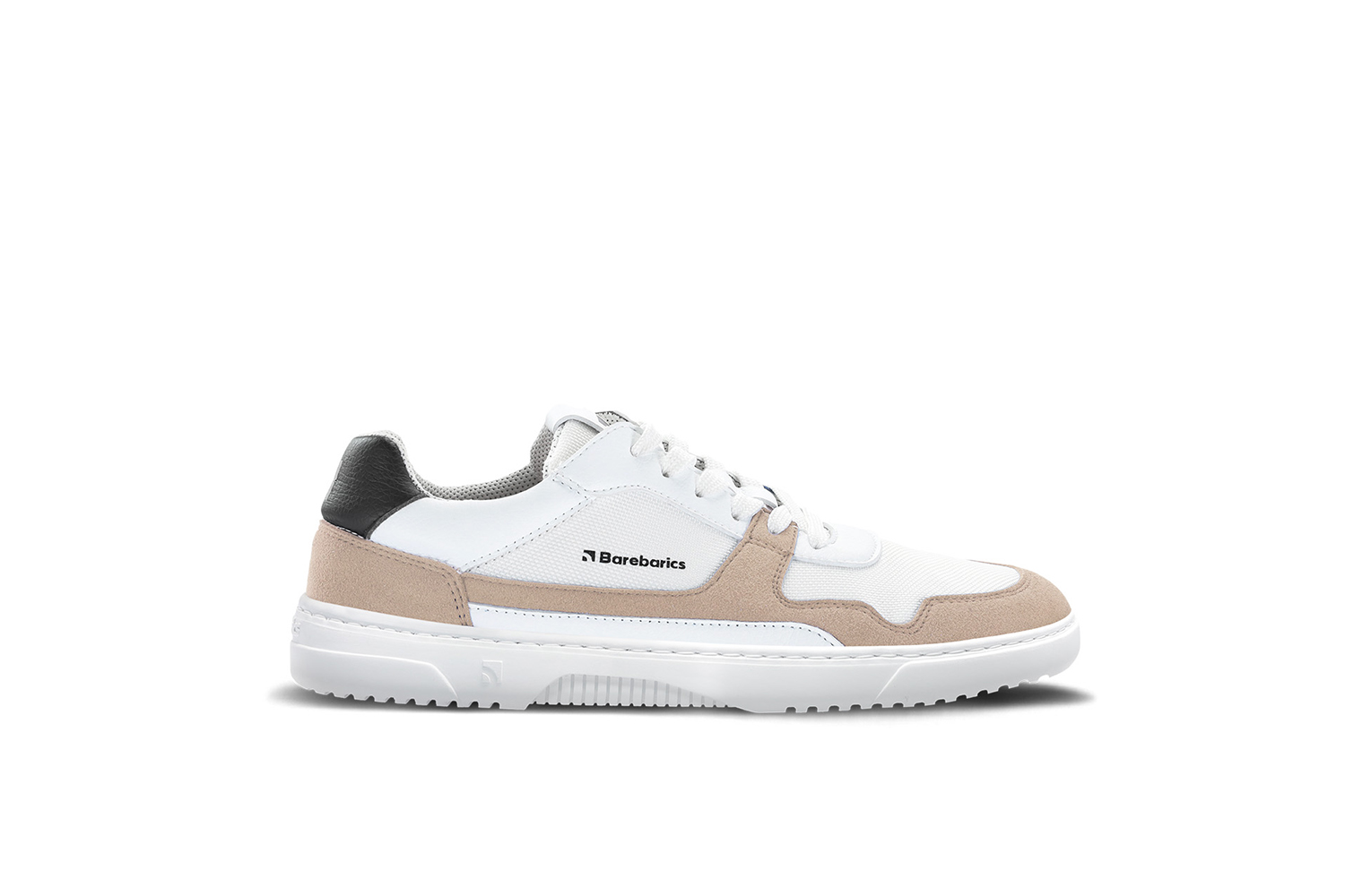 Barefoot tenisky Barebarics Zing - White & Beige