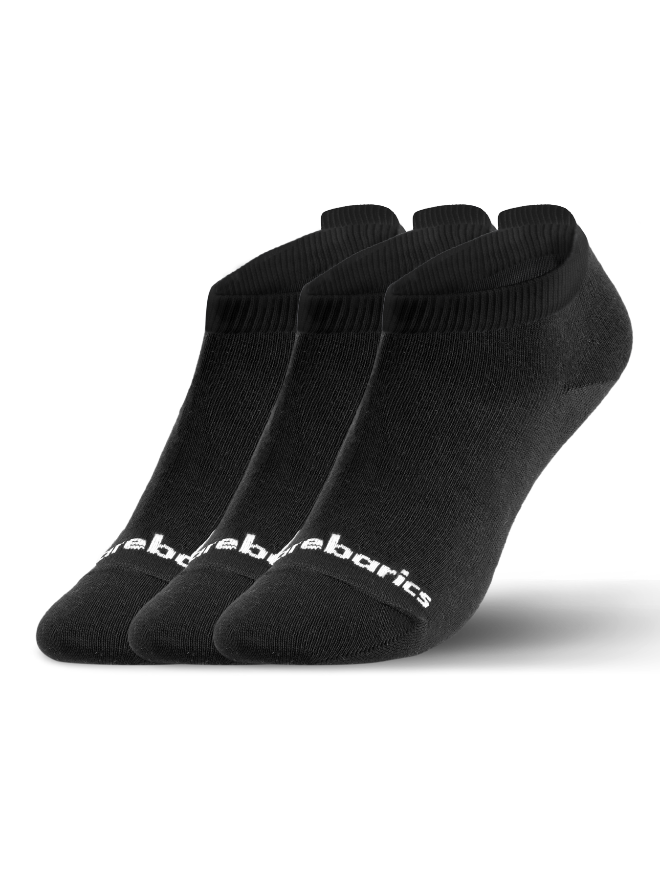 Barebarics - Barefoot Ponožky - Low-cut - Black - 3 pack