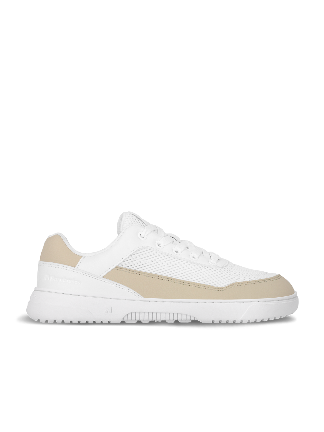 E-shop Barefoot tenisky Barebarics Vaporo - White & Beige