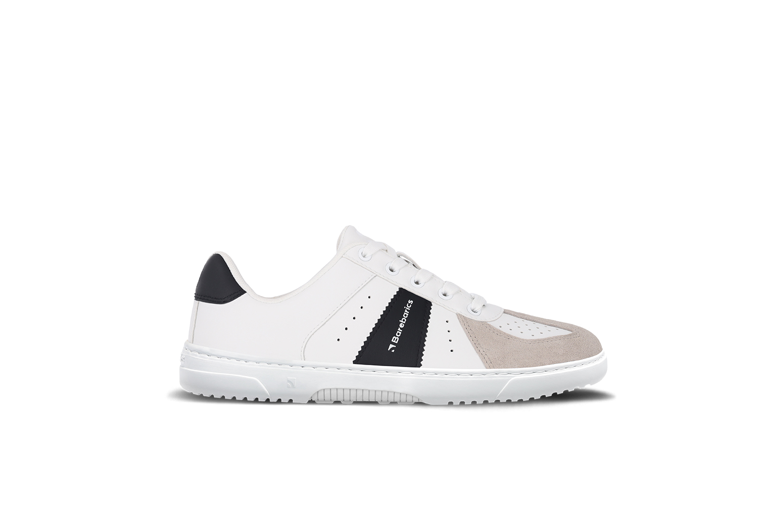 E-shop Barefoot tenisky Barebarics Icara - White & Beige