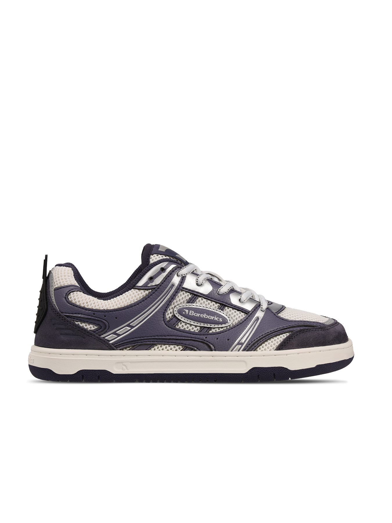 E-shop Barefoot tenisky Barebarics Dropsta - Blue & Silver
