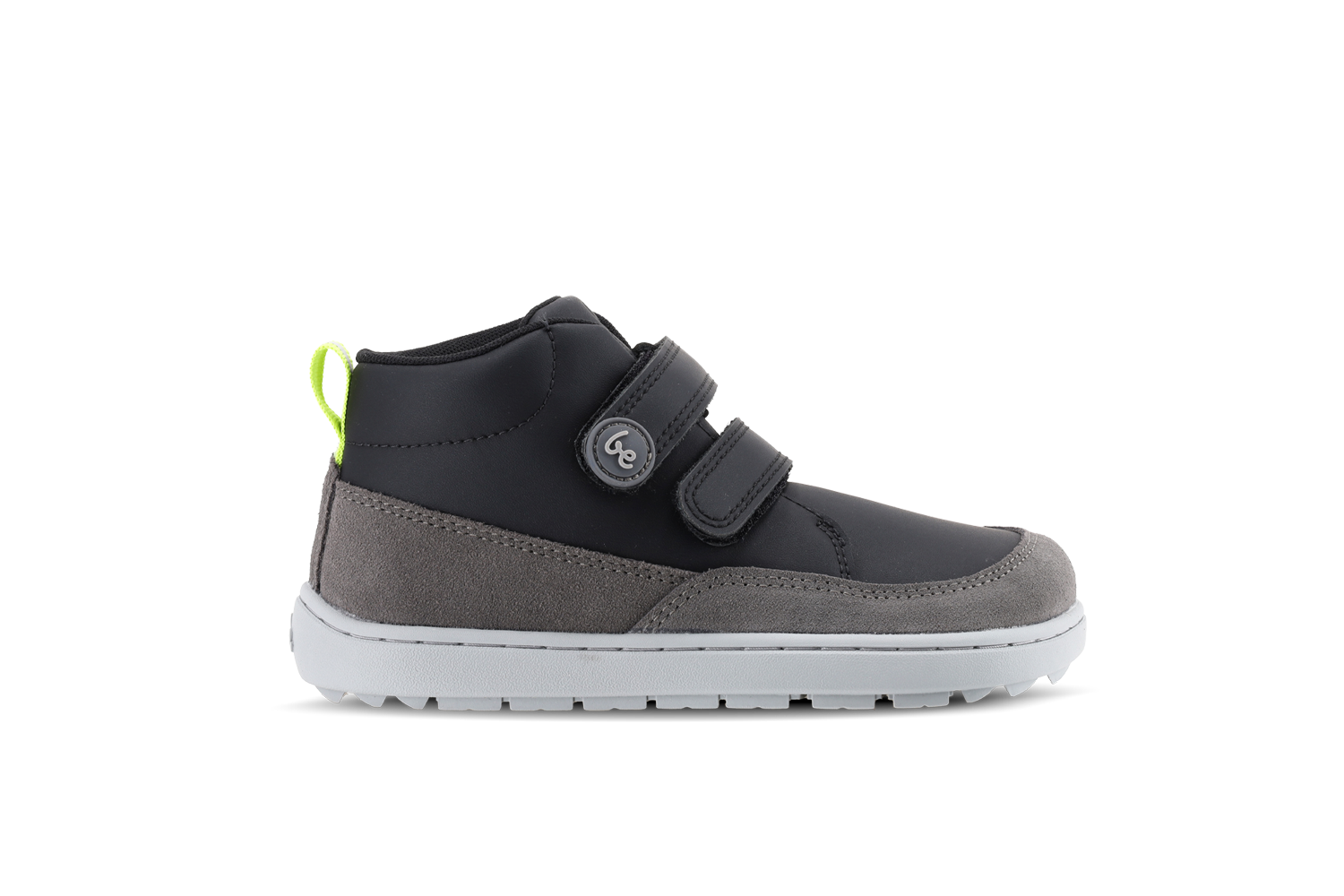 Detské barefoot topánky Be Lenka Elio Kids - Black & Grey